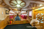 Интерьер теплохода Чижик 2