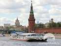Теплоход Ватель река москва