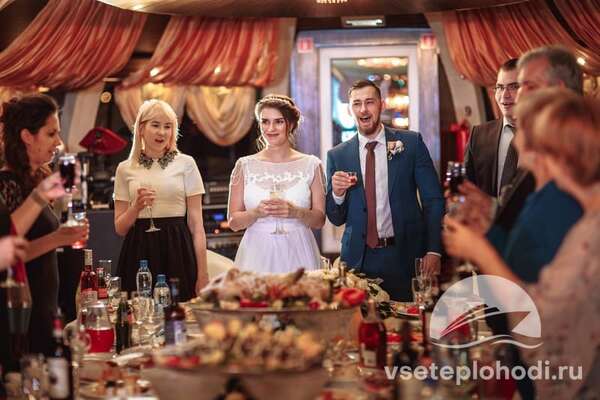 Свадьба на теплоходе Гнездо глухаря-фото-18