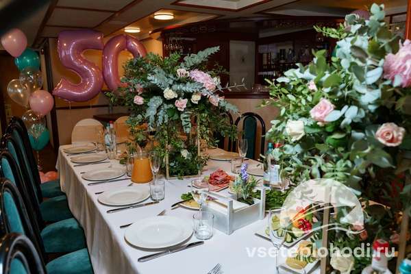 Юбилей на теплоходе в ноябре-фото-10