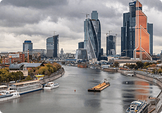 Теплоходный маршрут по центру Москвы